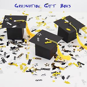 30Pcs Graduation Cap Candy Box Graduation Party Supplies 2026 Decorations Graduation Gift Candy Boxes for Graduation Party Favor