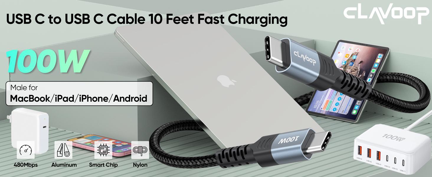 USB 3.0 Micro B Cable 3 FT, External Hard Drive Cable 5 Gbps High-Speed USB A to Micro B Cord Compatible for Brother Scanner Seagate Xbox One Toshiba WD Hard Drive