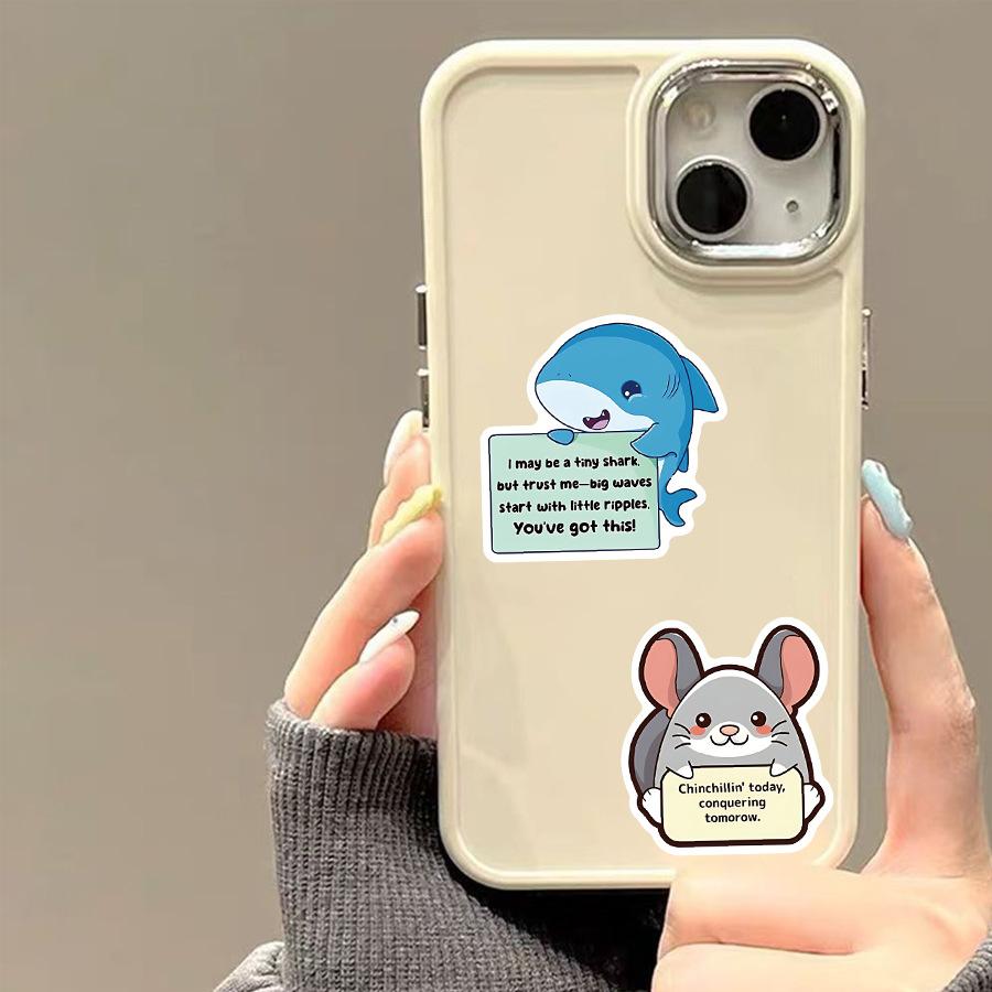 50PCS Aesthetic Animal Graffiti Stickers Pack, Cute Waterproof Vinyl Decals for Boys Girls Skateboard Scrapbooking Phone Case Sticker bombing my hydro flask with these cute animals! 50 waterproof PVC decals!#animalstickers#waterbottlestickers