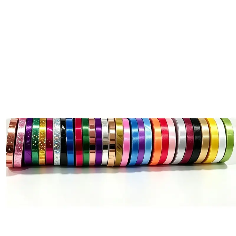 Mix 30 rolls. Balloon ribbon accessories, zip ties, flag ribbons, wedding, birthday, party scene decorations, zip ties, and ribbons.
