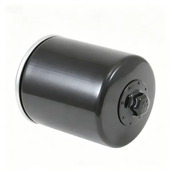 High Performance Motorcycle Oil Filter, Premium Synthetic & Conventional Oil Compatible, Wrench Off Nut Design, Fits Select Harley Davidson Motorcycles, Reusable Oil Filter with Easy Installation, Durable Engine Protection for Cruisers