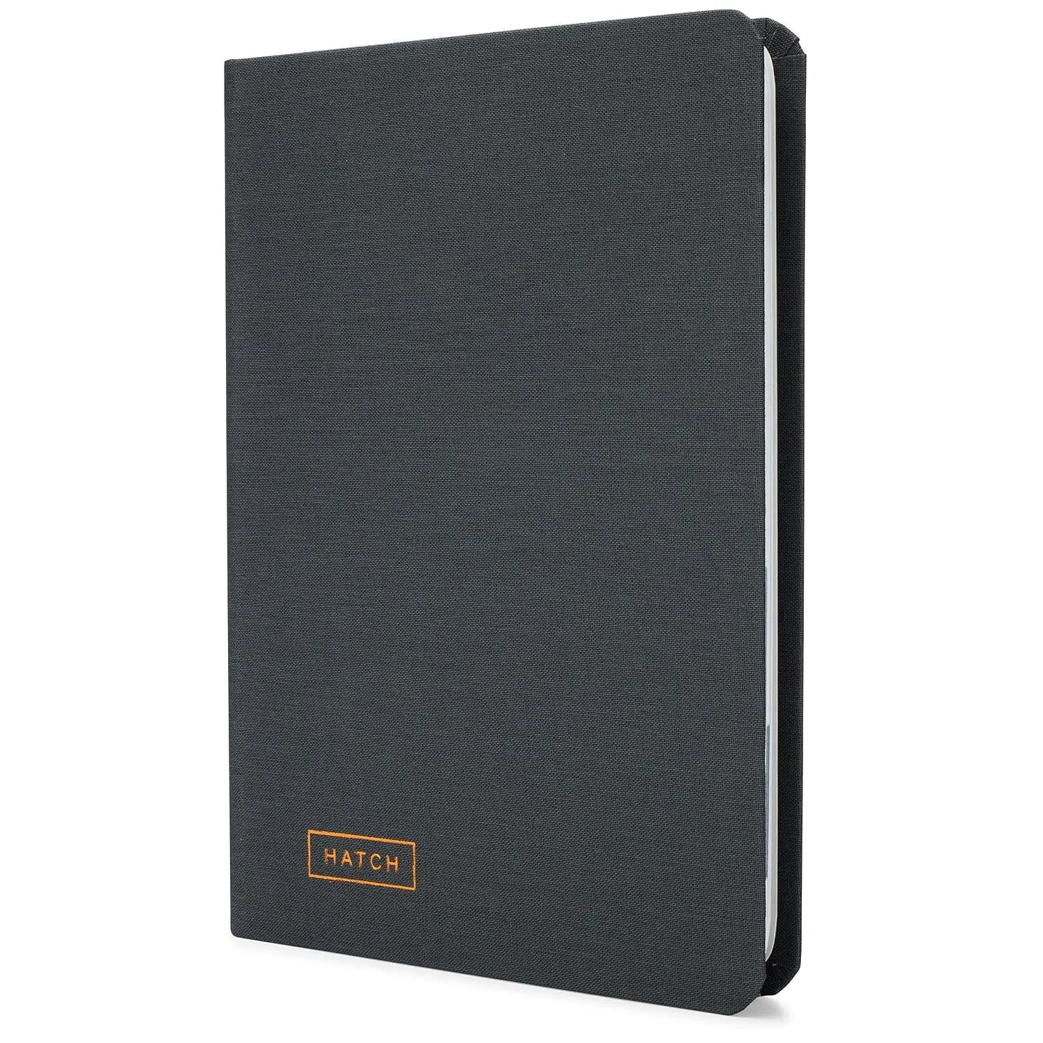 Slate Gray Modern Idea Journal-Project Planner Notebook, 3-Step Plan Brainstorming Tool for Entrepreneurs, 160 Pages, 5.75x8.25 in Office Stationery Supplies