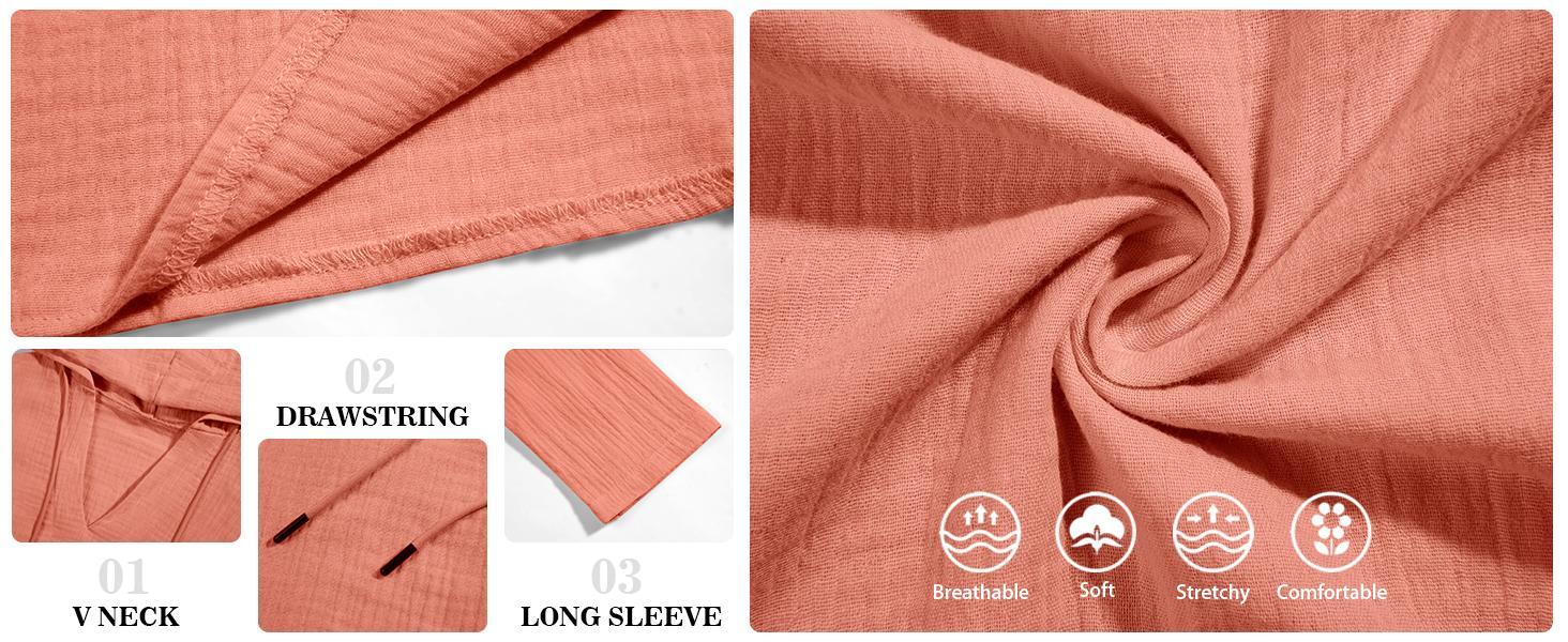 Imily Bela Women's Beach Cover Up hoodies sweatshirt Long Sleeve V Neck Pocketed Hooded Shirt Top Imily Bela Women's Beach Cover Up hoodies sweatshirt Long Sleeve V Neck Pocketed Hooded Shirt Top