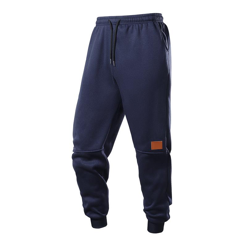 New Men's Slim Fitted Fleece Tunic Pants and Sweatpants