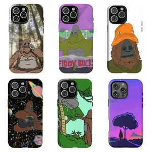 Big Lez Show Bigfoot Cartoon Phone Case | Shockproof Indie Fan Cover , For iPhone 11 12 13 14 15 16 17 Pro Max For Samsung S26 S25 S24 S23 S22-Gift For Her/Him/Anime lovers