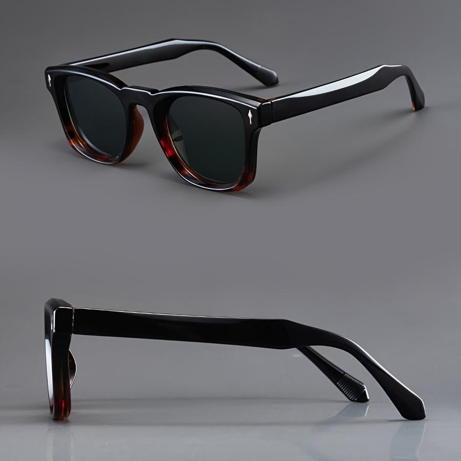 Men Women Classic Full Frame Versatile Advanced Retro Trend Glasses Suitable for Daily Leisure Photography Use Valentine's Day