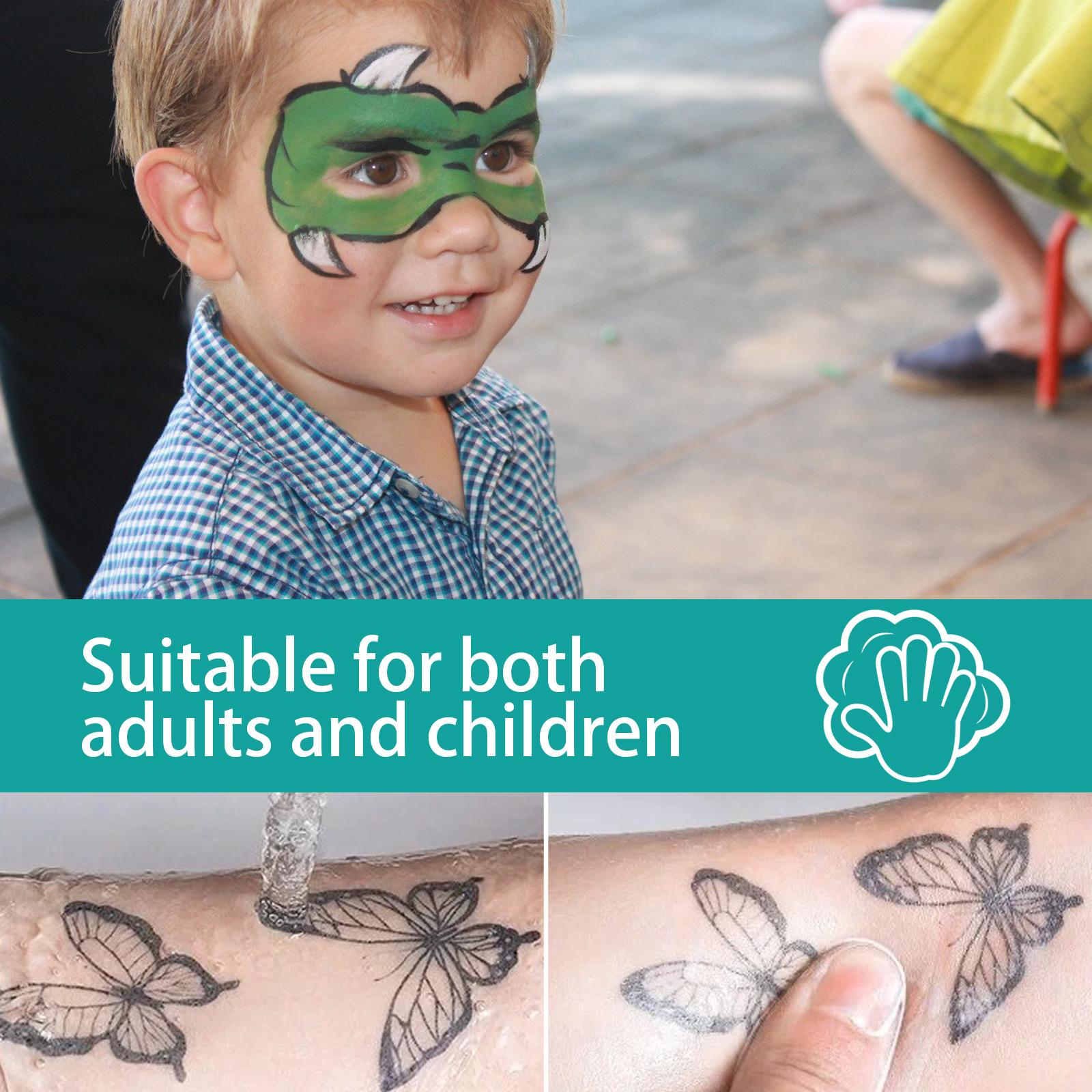 EELHOE Temporary Tattoo Pen, Face Arm Body Multi-Color Painting DIY Makeup Graffiti Decoration Tattoo Pen