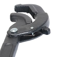 Heavy Duty Pipe Wrench Set,10'' and 15'' Self-Adjusting Pipe Wrenches for Plumbing and HVAC,2 Piece Pipe Vise Tool Kit for Standard and Lrregular Nuts,Pipes,Fixtures - Pipe Wrench Set