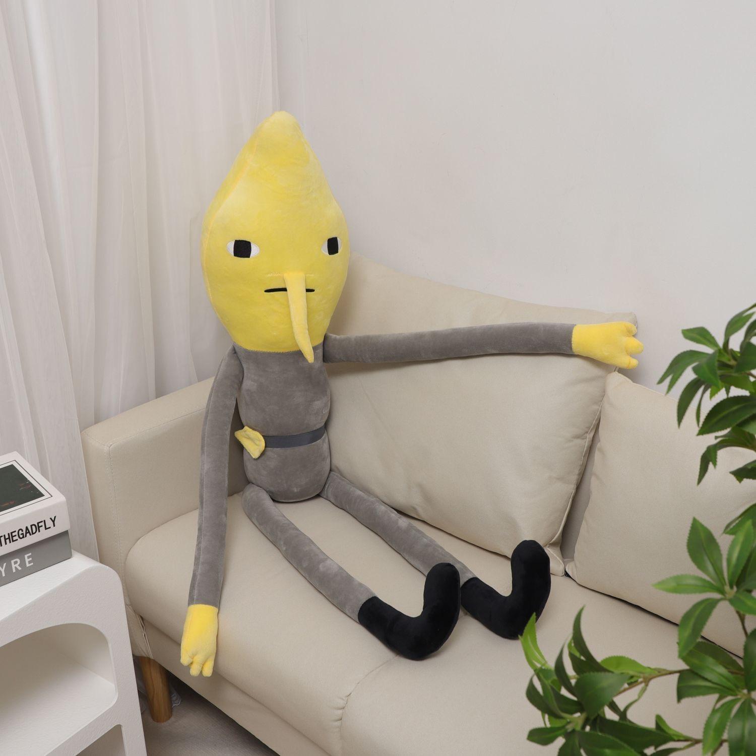 Regular Sized LemonGrab Adventure Live Treasure Long Legs Lemon Duke Funny Pillow Plush Doll