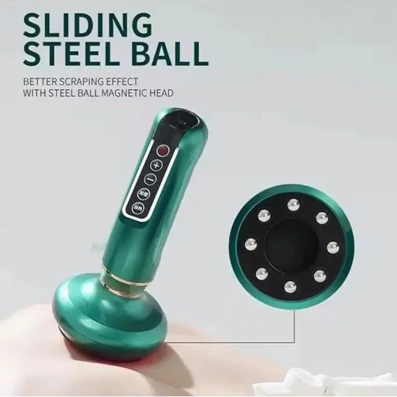 An electric vacuum cupping massager, multi gear electric suction cup, body scraping tool, USB rechargeable, household massager suitable for Halloween, Christmas, and birthday gifts.