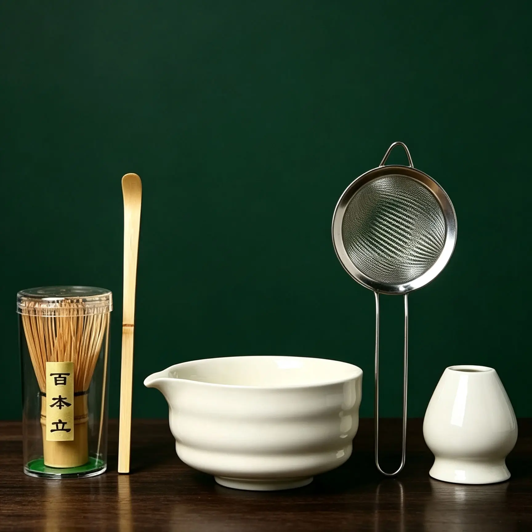 Matcha Set Includes Matcha Brush, Measuring Spoon, Tea Set, Teacup, and Saucer, Perfect Gift for Loved Ones, Ideal for Daily Use and Special Occasions