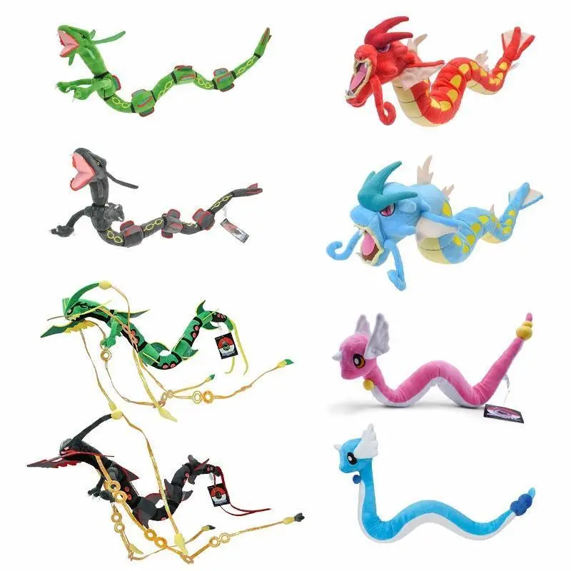 Bendable Wire Frame Dragon Plush Toy, Long Shapeable Stuffed Dragon Doll, Soft Flexible Body Collectible Figure, Kids Birthday Gift Home Decor