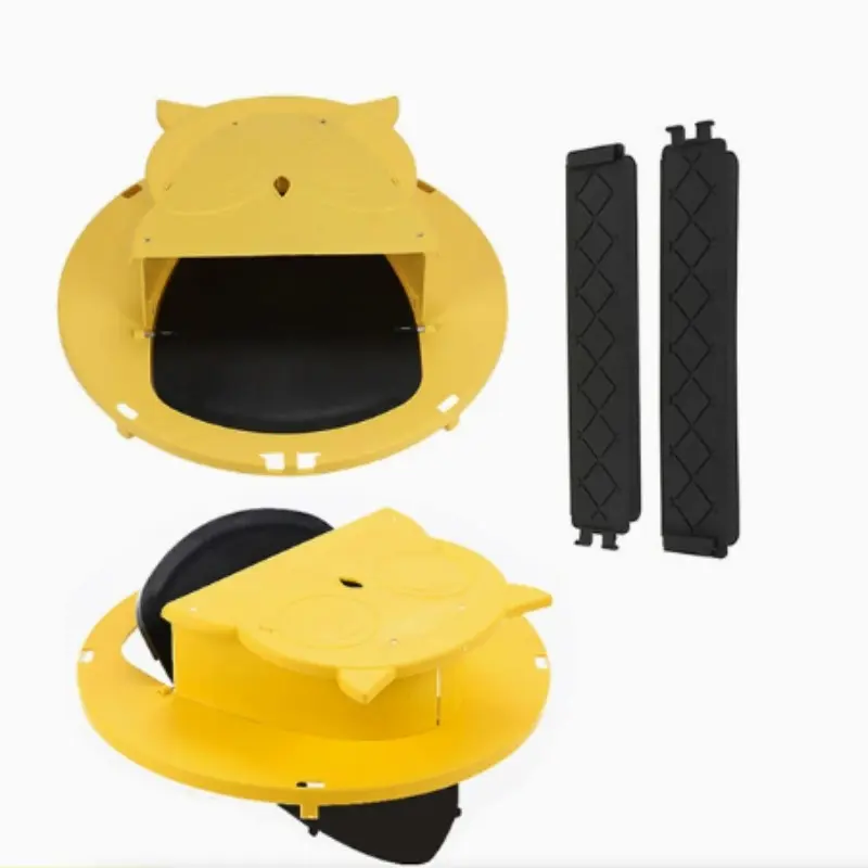 Mouse Trap Bucket Flip Lid Multi-Catch, Auto-Reset Humane Rats Trap, No Chemical Glue Required, Indoor Outdoor Use, Automatic Mouse Trap
