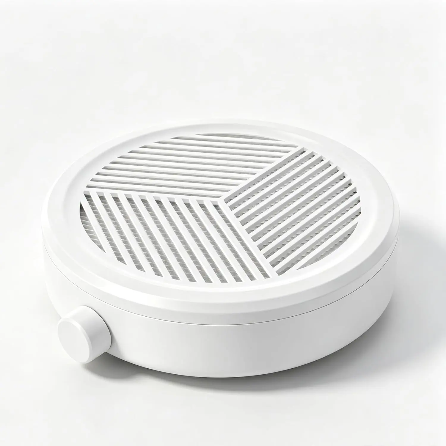 Dust Collector, Compact Dust Collector  Tech Vacuum Fan Dust Extractor for Beginners  Manicures, White