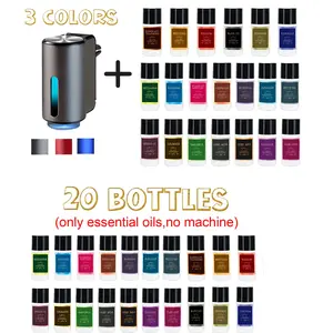 Smart Car Aroma Diffuser, 1-Count USB-Rechargeable Car Air Freshener with Essential Oil, Vanilla Scented, Car Fragrance, Car Air Freshener Machine, Car Diffusers for Essential Oils, Car Interior Decorative Accessory