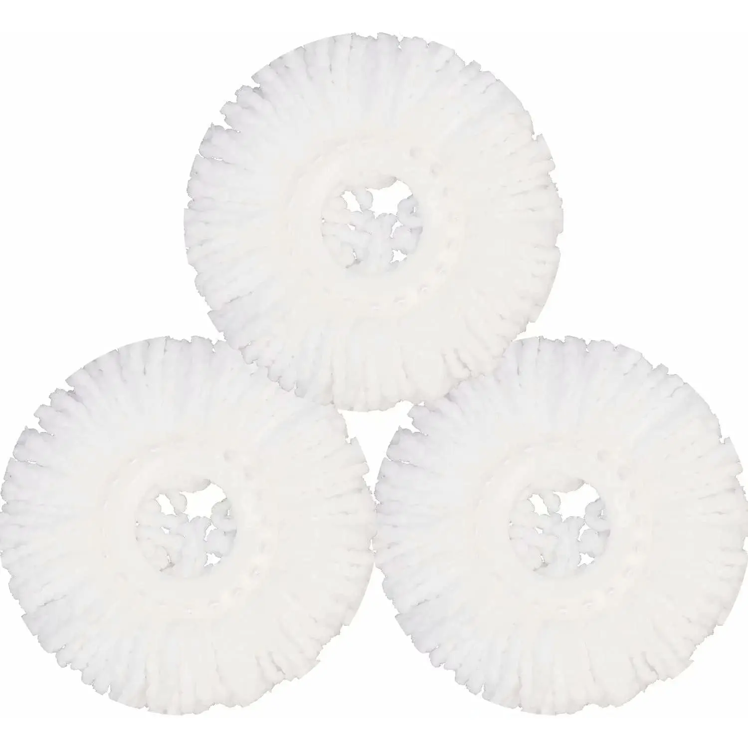 Mop  for Hurricane Spin Mop Microfiber Mop  Refills Round Mop Pads 3 Pack