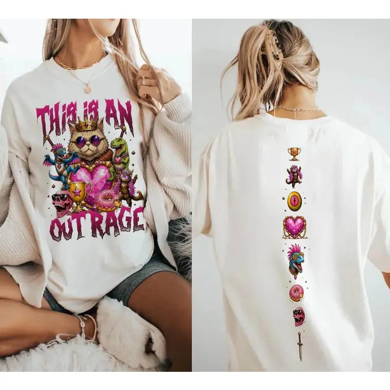 This is an Outrage, Dungeon Crawler Carl, Princess Donut shirt, Princess Donut Shirt, Mana Toast Shirt, Book lover Gift, Bookish shirt, Dad Gift