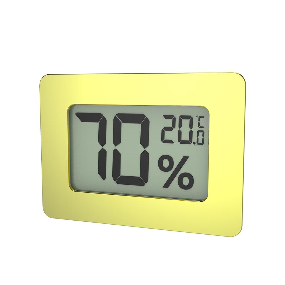 Electronic temperature and humidity display for cigar cabinet, wine cabinet, moisture-proof box, acrylic box, home-use temperature and humidity meter
