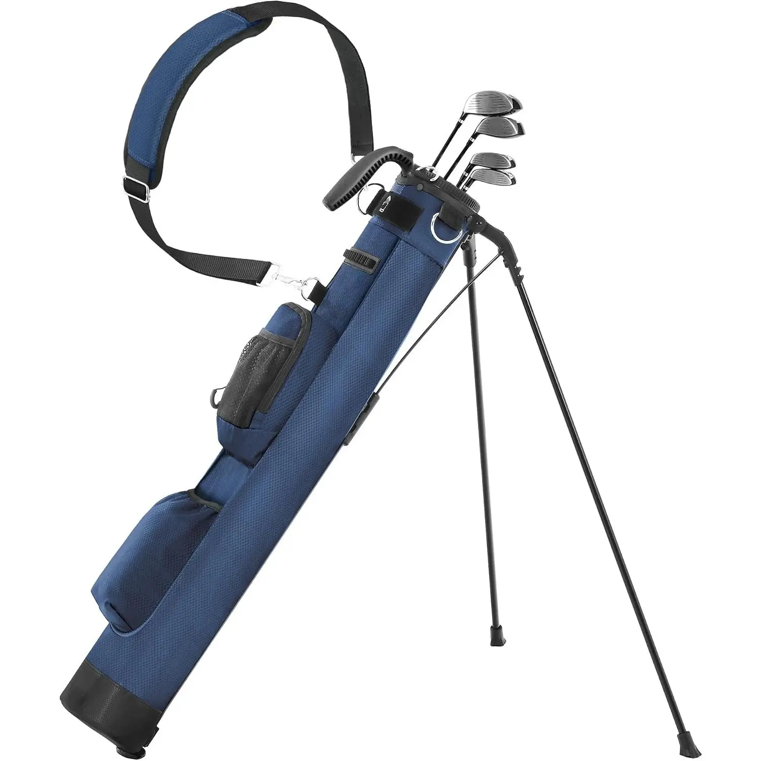 Golf Lightweight Stand Bag, Small Sunday Carry Bags with Stand |   2.3lb Ultra Light, Insulated Cooler Pocket, 6-8 Club Capacity, Ideal for Driving Range, Pitch n Putt, Par 3, Executive Course