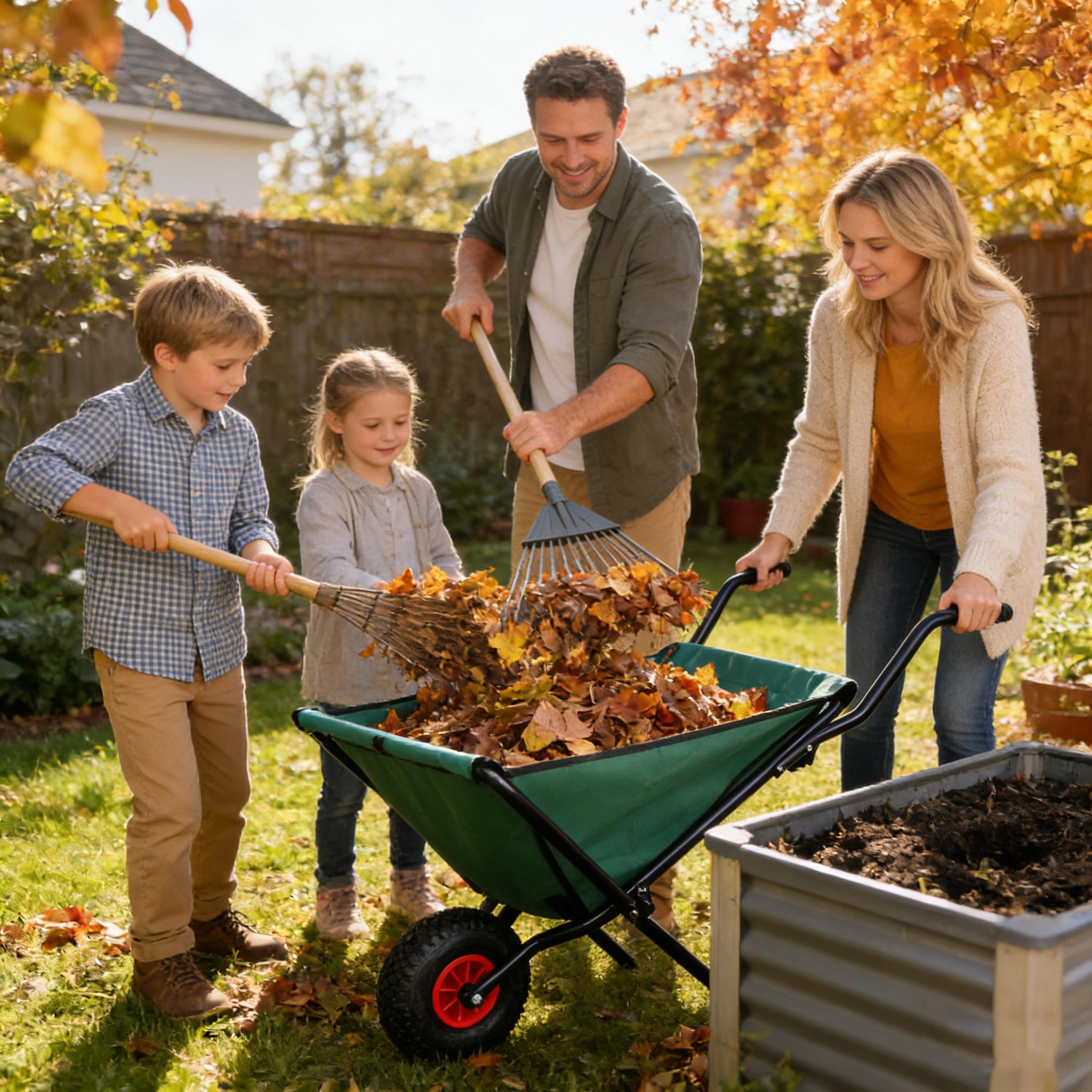 Collapsible Wheelbarrow 176 Lbs Folding Yard Garden Wheelbarrow Foldable Lightweight Gardening Heavy Duty Oxford Cloth Green Lawn Cart for Grass, Leaf, Garden Supplies, 10" Pneumatic Tire