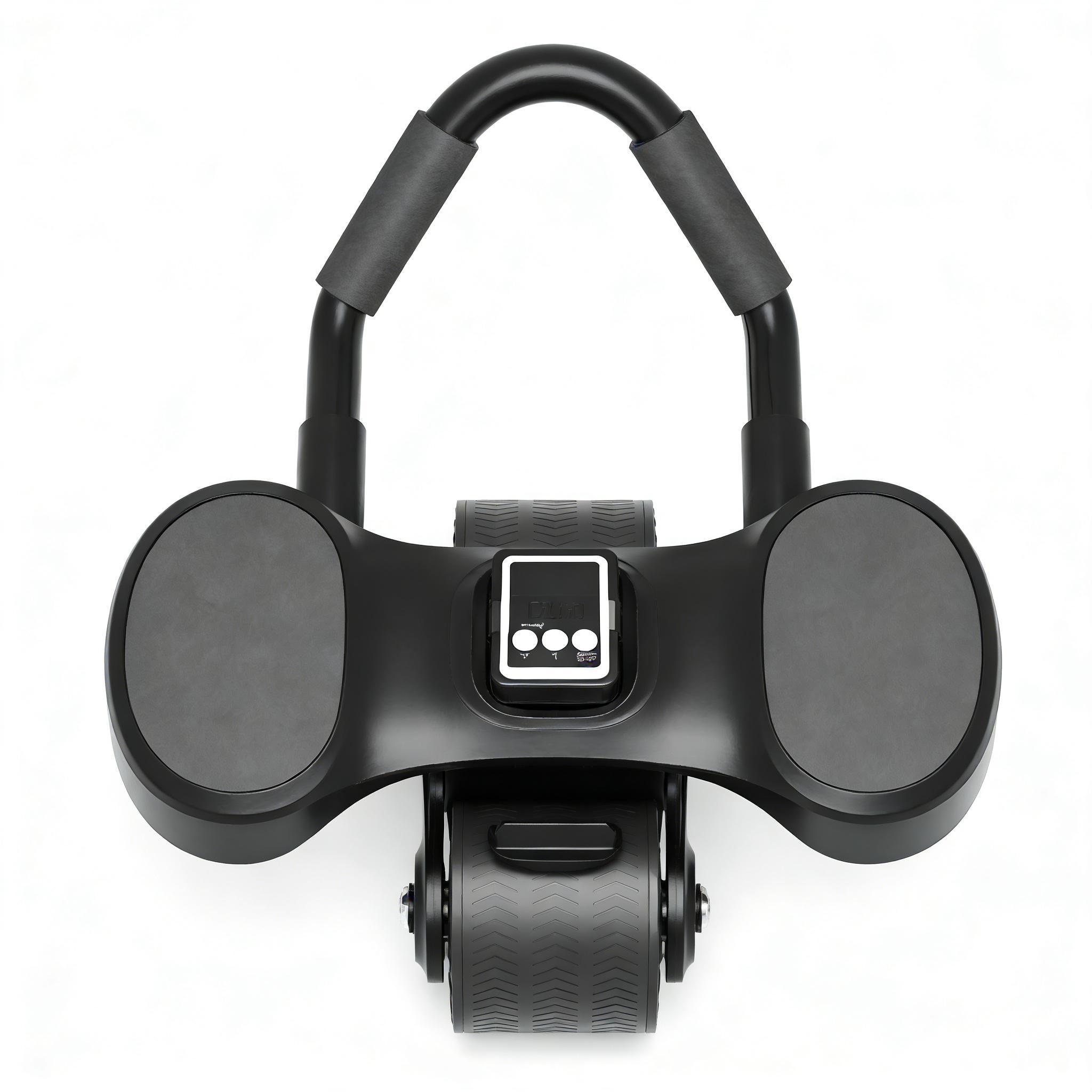 Elbow Support Ab Roller Wheel - New Automatic Rebound with Timer & Knee Mat, Core Abs Exercise Equipment for Women Men