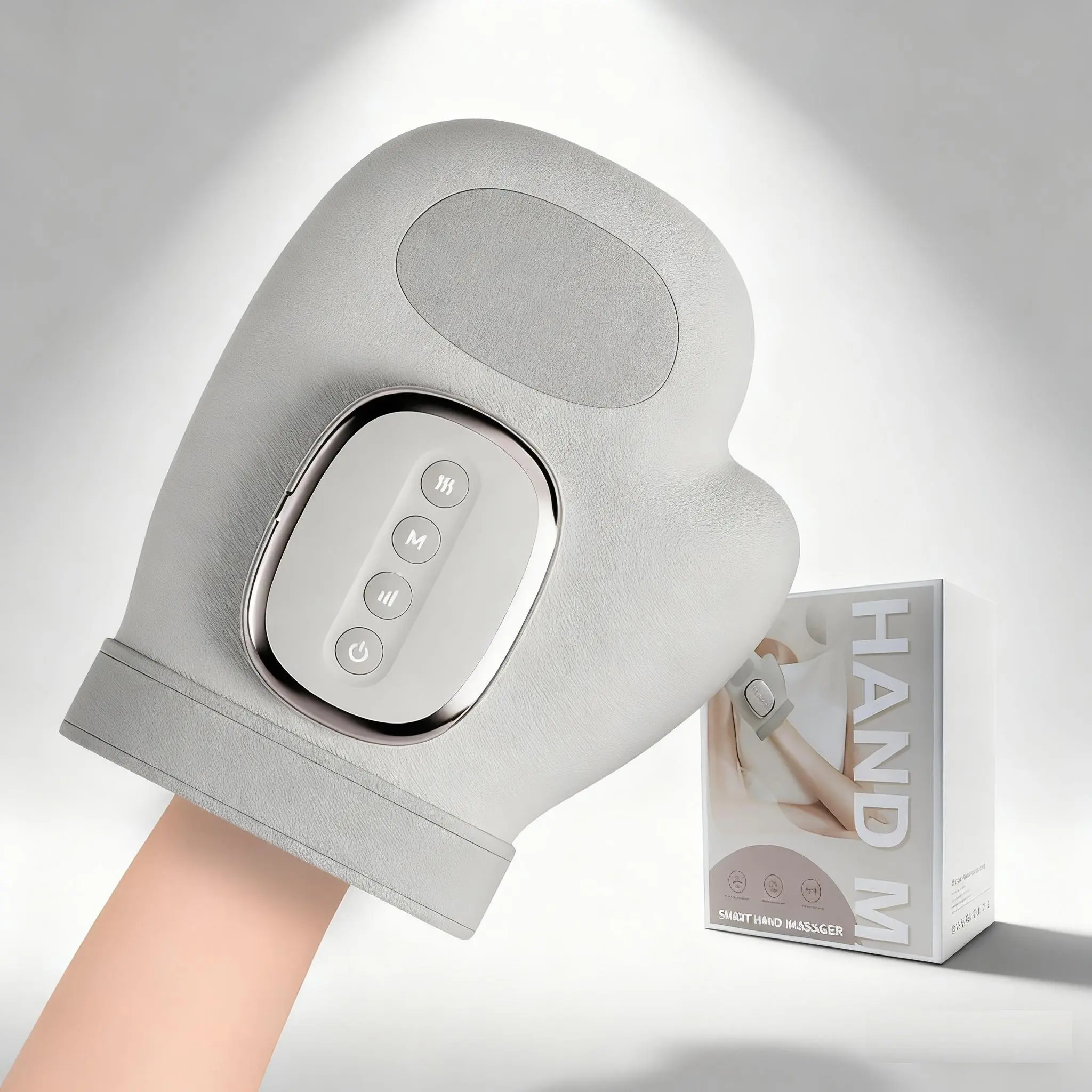 The rechargeable smart hand massager comes with an exquisite matched gift box package, which is very suitable for relaxing your hands at home in daily life or being prepared as thoughtful holiday gifts for relatives and friends