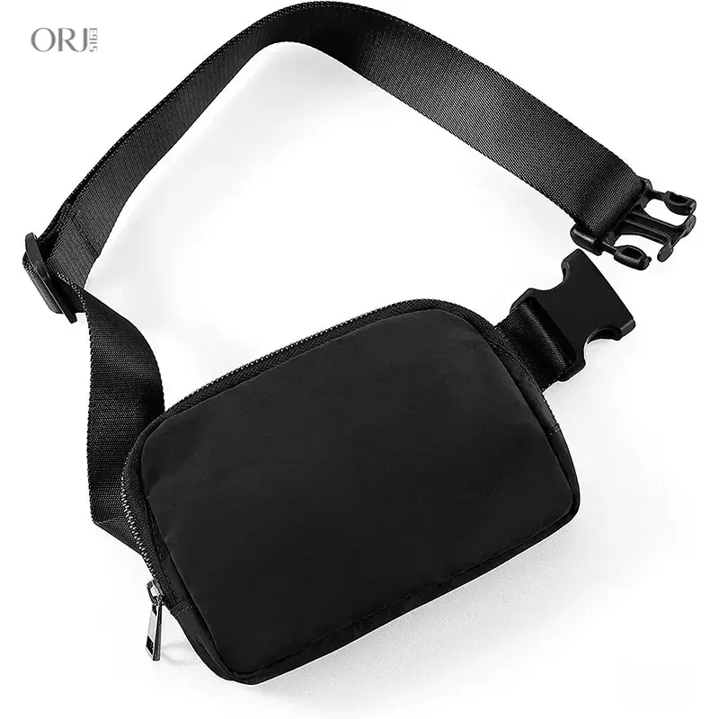 Waterproof Nylon Waist Bag - Compact Casual Adults' Crossbody Chest Pack for Outdoor Activities, Black, Portable Sports Daily Use, summerwins,brooklyn,charm,stainless,steel,cuban chain,Gothic,Halloween,DIY,Jewelry,S,S,Multicolor,Resin,Rh,mom,bi,jump,ring,