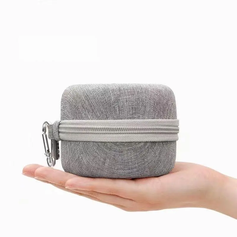 Shockproof Watch Storage Box, Durable Polyester Fiber, Zippered Watch Case, Jewelry & Charger Organizer, Minimalist Design, Small Items Holder