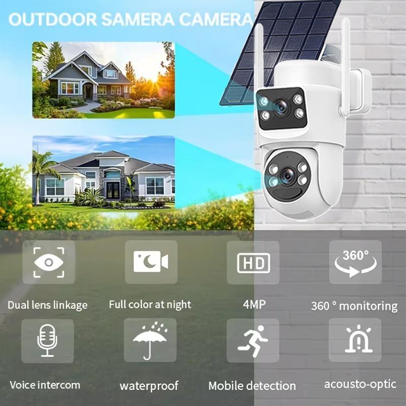 Outdoor waterproof wireless wifi camera with remote voice intercom via mobile phone