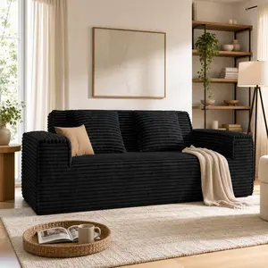 75'' Cloud Loveseat Sofa, No Assembly Required Comfy Deep Seat Couches 1 pcs for Living Room, Bedroom, Apartment