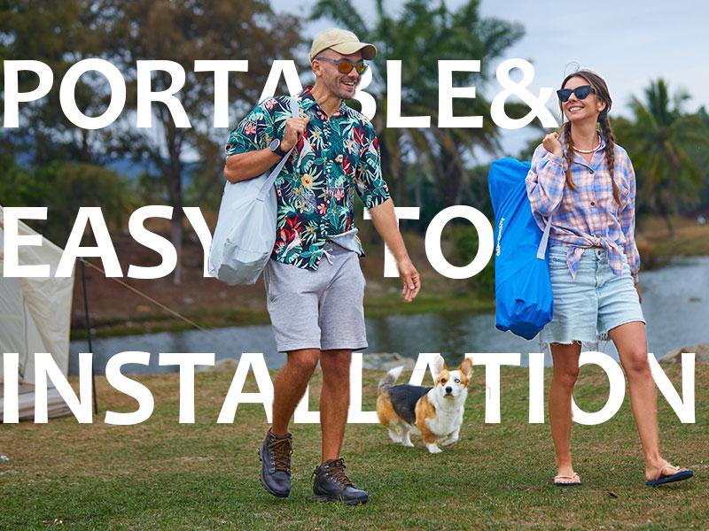 KingCamp Hammock Camping Chair, Swinging Portable Folding Camp Chairs for Adults Max 400lbs Heavy Duty Foldable Oversized Rocker with Aluminum Alloy Frame Cup Holder for Outdoor Beach Patio Sport