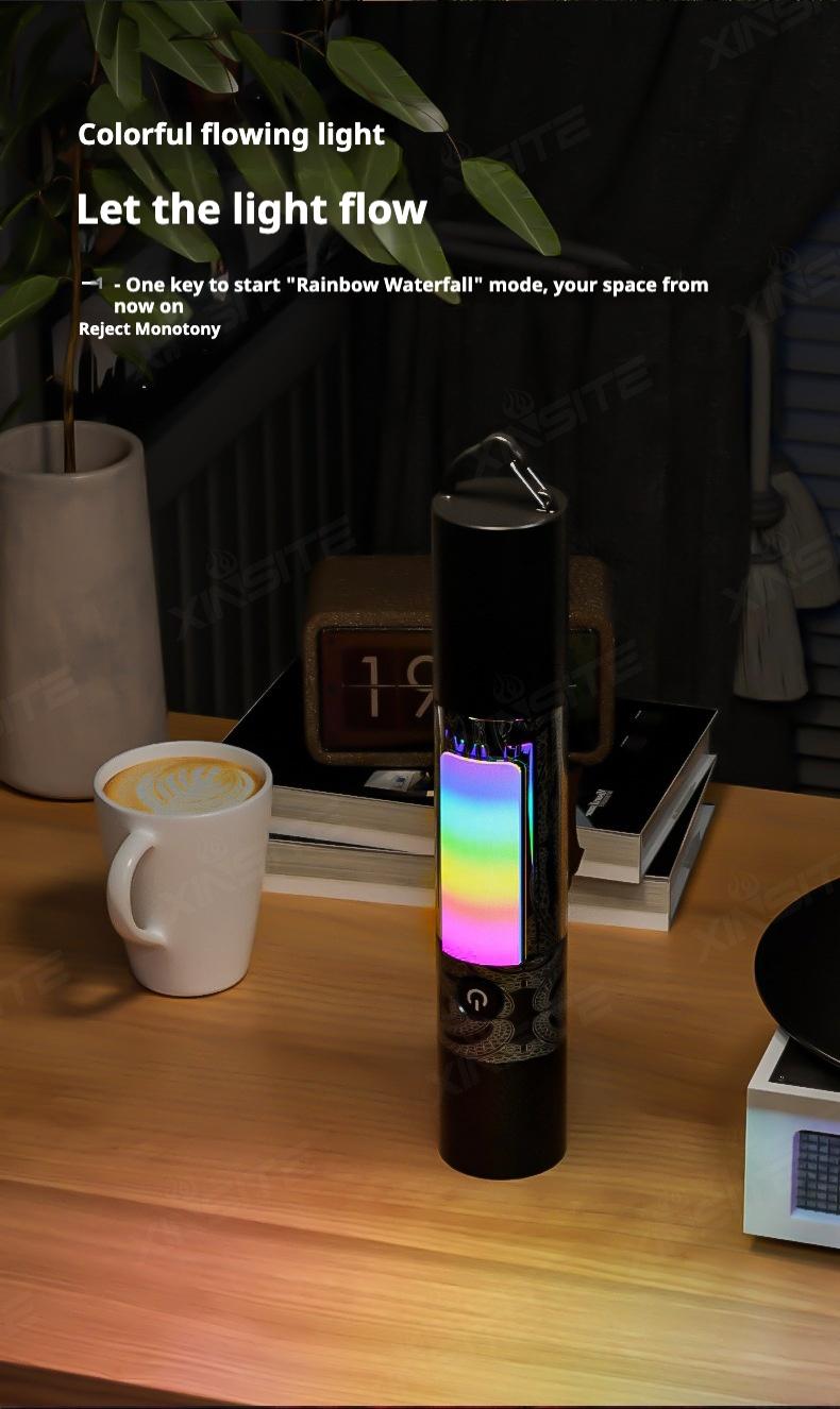 fast  shipping  items LED Bright Lanterns Multifunctional Outdoor Flashlight, Car Emergency Window Breaker and Cutter, 15 Lighting Modes, Side Magnet, Rechargeable Retractable Flashlight for ,Camping, Emergency and Halloween Gift light pocket biking bicyc