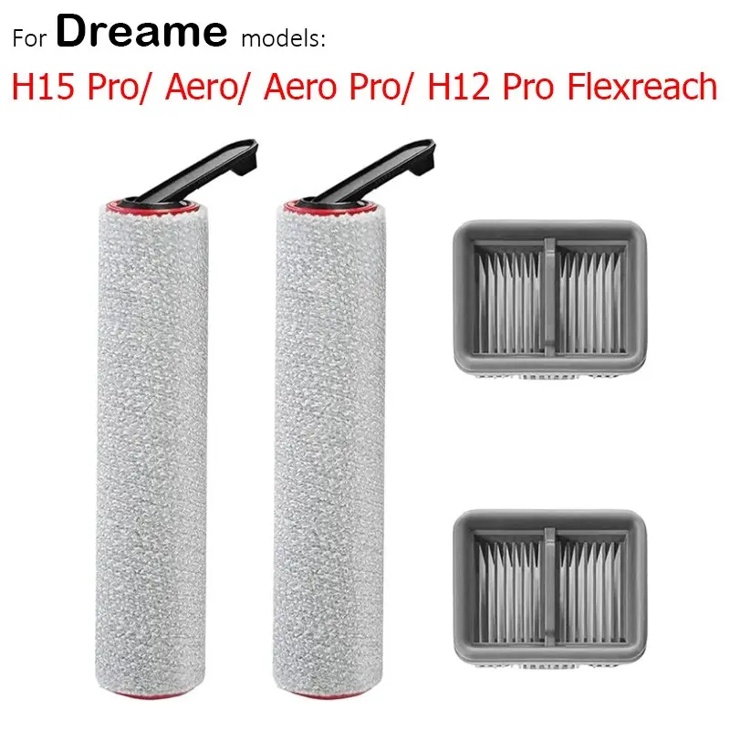 Dreame Aero/aero Pro/h12 Pro Flexreach Vacuum Cleaner Accessories Kit, Dry Wet Dusting Attachments, Essential Cleaning Replacement Parts Set
