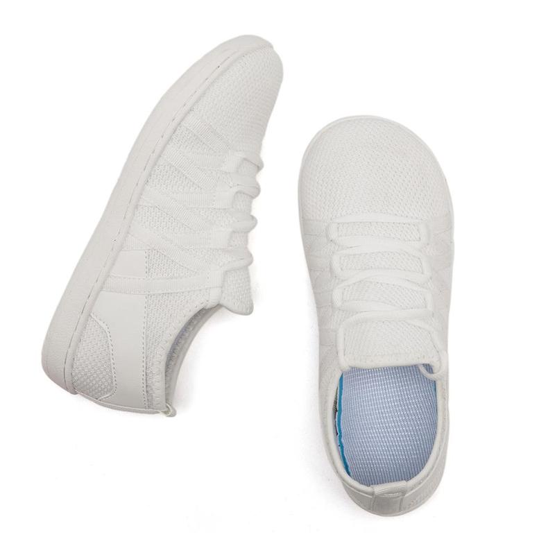 Women's Barefoot Sneakers Wide Minimalist Walking Shoes Comfort Trainer Footwear Athletic Runner Closed Training Sports Shoes Casual Running Gift for Girls