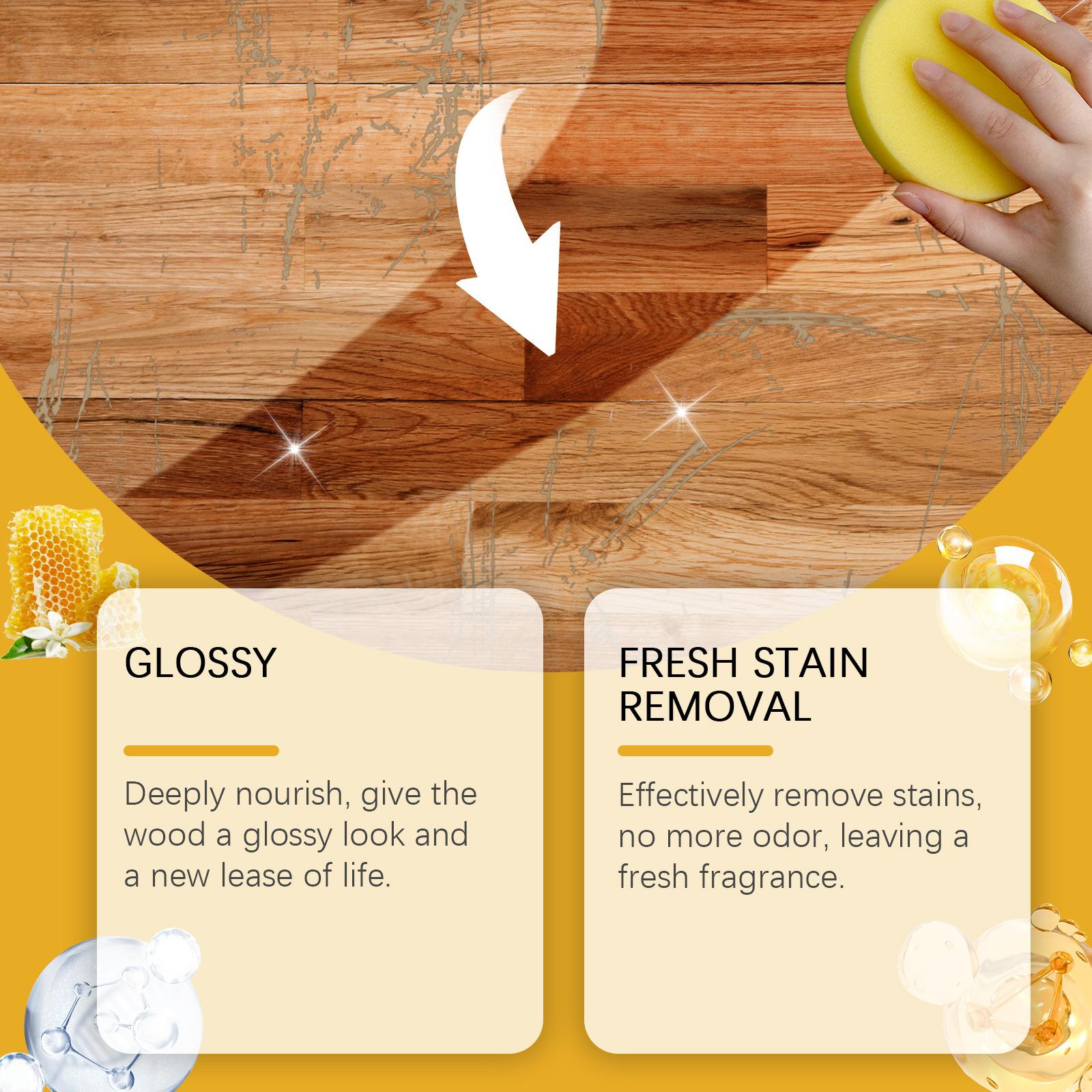 Jakehoe Beeswax Wood Polishing Spray 120ml | Natural shine and protection for furniture, floors, and cabinets, non-greasy, dust-resistant