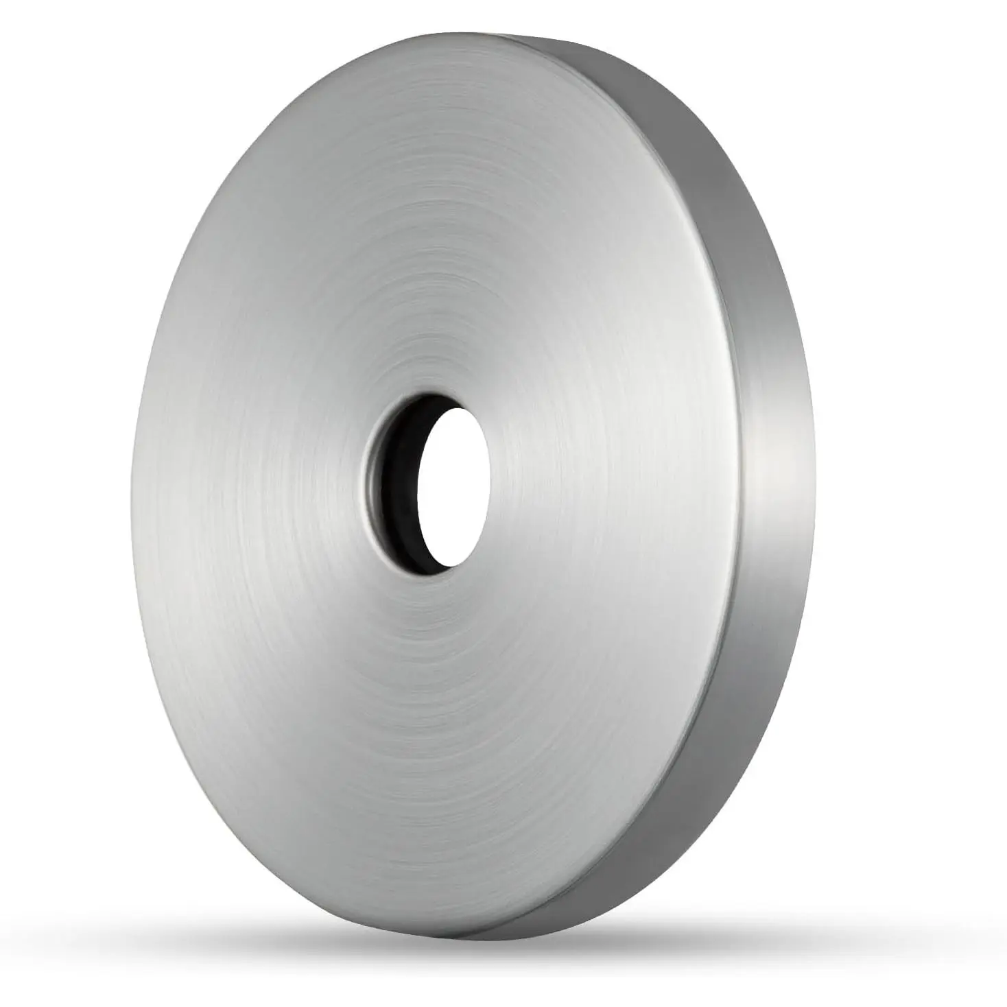 OFFO 4.5" Extra Large Brushed Nickel Shower Arm Flange, Outer Diameter Replacement Shower Head Arm Escutcheon Plate, Suitable for Most Brands of Shower Head Arms