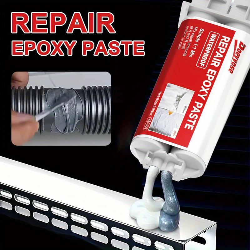 A+b Metal Repair Adhesive Waterproof Epoxy Resin Glue for Iron Steel DIY Metal Fixing Heat Resistant Sealing Agent