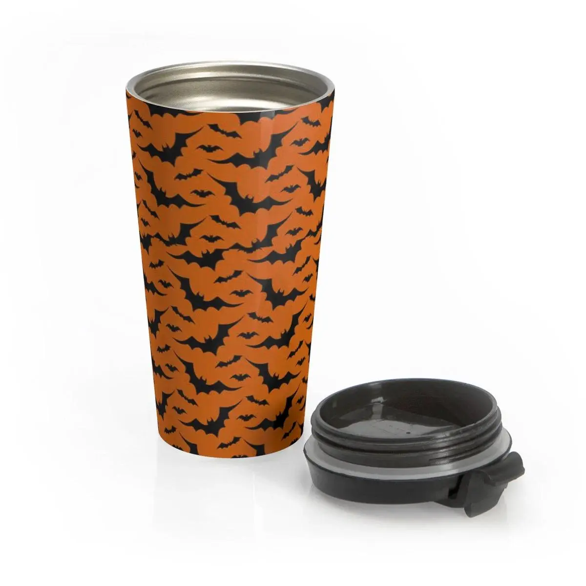 Bat Travel Mug: Insulated Stainless Steel Drinkware Flasks Tumbler
