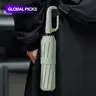 Automatic Umbrella, Creative Ring Buckle Windproof Reinforced Water Proof Umbrella, Folding Umbrella For Women, Suitable For Outdoor Travel #GLOBAL PICKS