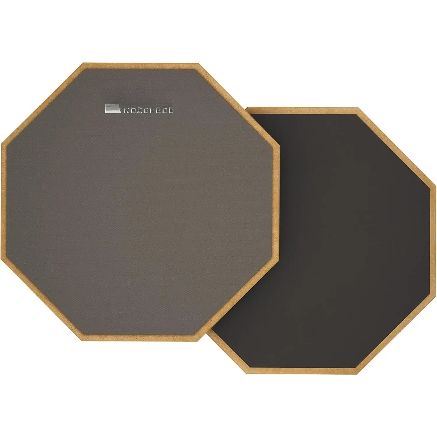 RealFeel - Drum Practice Pad - Drum Pad - Drummer Practice Pad -  Rubber & Neoprene, 2 Sided, 6 Inch,Grey