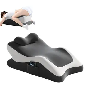 Memory Foam Prone Pillow, Skin-Friendly Fabric, Ergonomic Bed Pillow, Multi-Angle Curved Supportive Backrest Pillow, Scientifically Designed Body Support