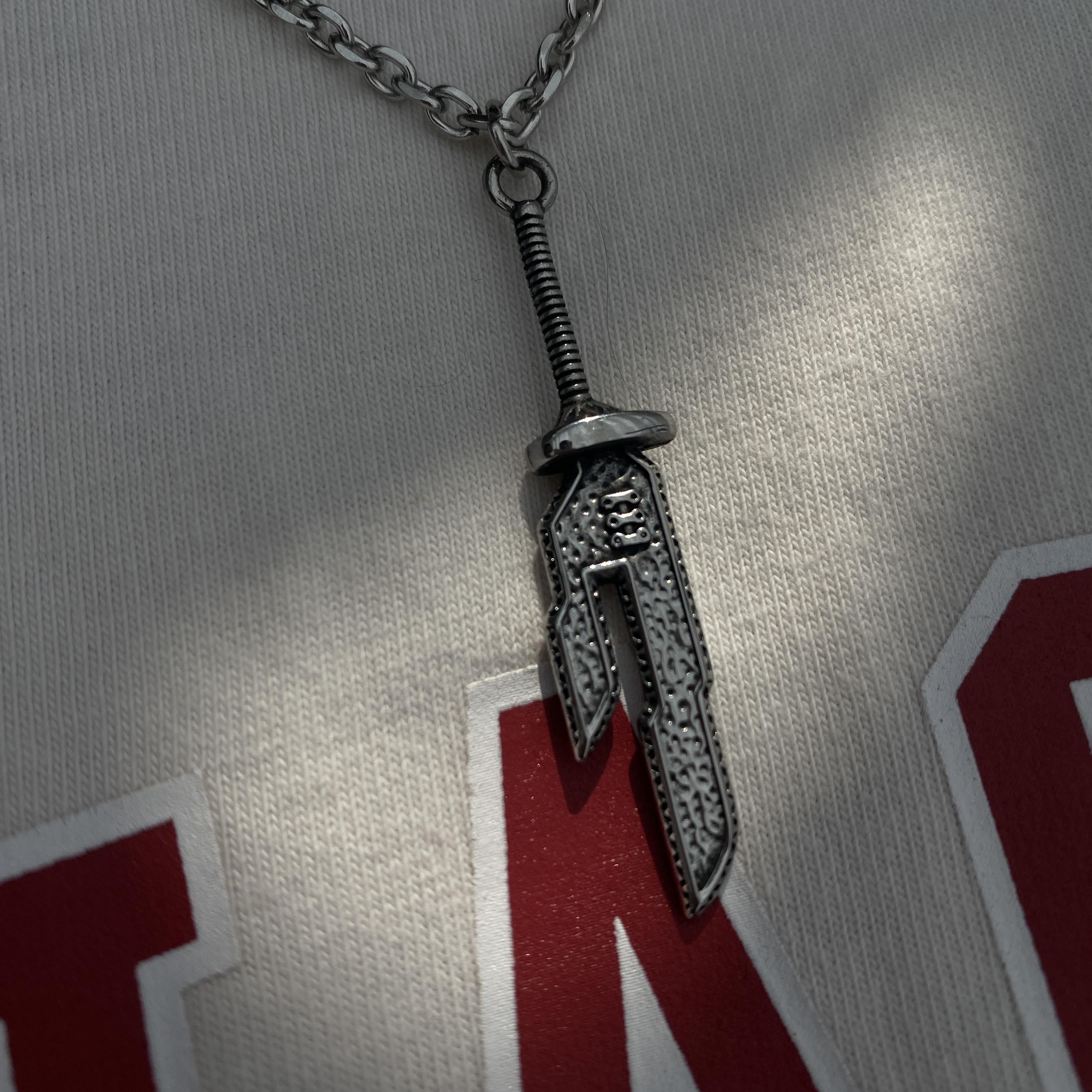 Toji Fushiguro Sword Necklace Anime Jujitsu Kaisen Toji Sword Cosplay ...