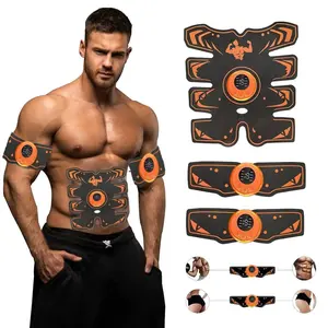 Electric Abdominal Muscle Stimulator, USB Rechargeable, Smart Butt Massager, Home Gym Fitness Equipment, Muscle Training Tool for Men & Women