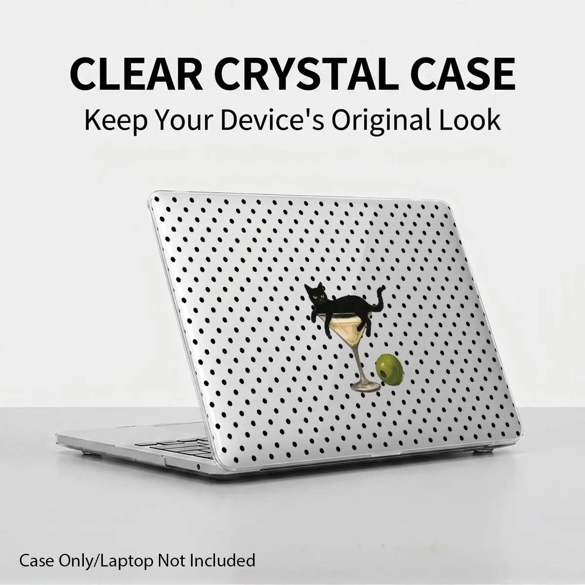Clear Crystal Shockproof Case for MacBook/matebook,Full Transparent Hard PC Cover with Cooling Vents,Snug Fit Laptop Shell,compatible with 13 Neo/13.3 Air/13.3 Pro/13.6Air/14.2 Pro/15Air/16.2Pro/D16/14 Ultra, Protective Cover, Ventilated Cover