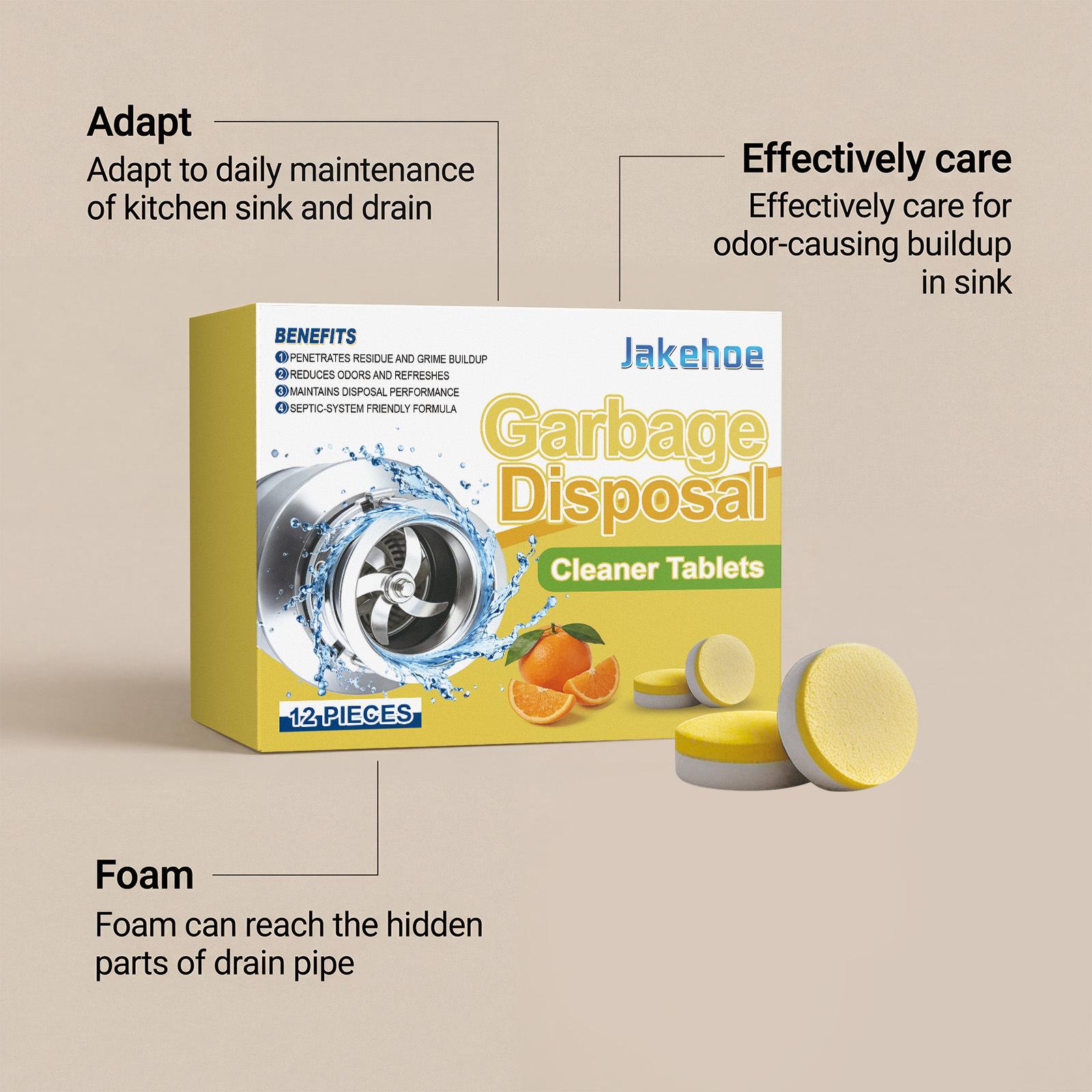 Sink Cleaning Deodorizing Tablets Daily Cleaning Kitchen Sink Dirt Fragrance Deodorizing Tablets