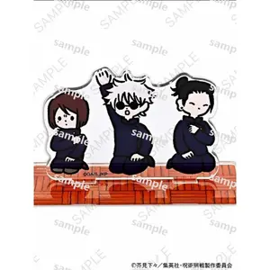 Jujutsu Kaisen Gojo Satoru Geto Suguru Ieiri Shoko Q version Cosplay Acrylic Stand Model Plate Desk Christmas Bag Pendant Gifts