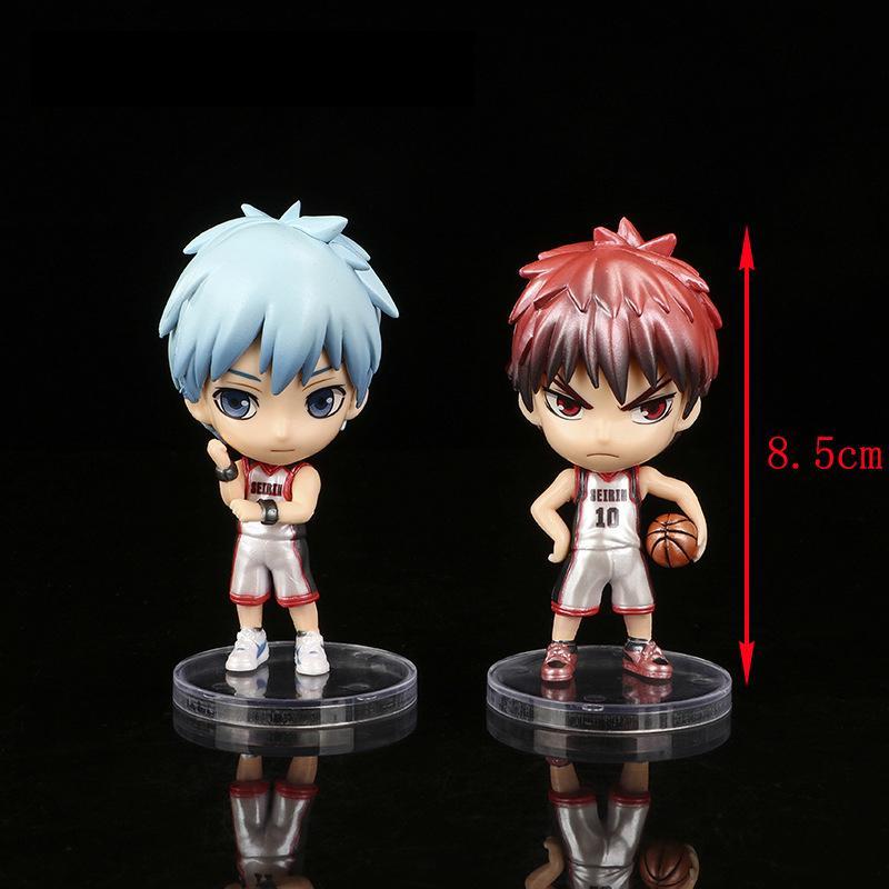 Full Set Anime Kuroko's Basketball Action Figure Kuroko Tetsuya Kagami Taiga Takao Kazunari Model Figurine Toy Boys Gift Pendant