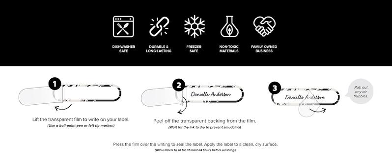 Waterproof Labels for Bottles and Containers-72 Custom Stickers, All-Purpose, Personalizable, Dishwasher, Freezer and Microwave Safe, BPA-Free Waterproof Labels for Bottles and Containers-72 Custom Stickers, All-Purpose, Personalizable, Dishwasher, Freezer and Microwave Safe, BPA-Free