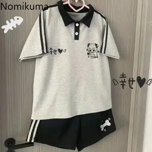 Summer Woman Tshirts 2025 Ropa Mujer Short Sleeve Casual Tees Japanese Cute Camisetas Y2k T-shirt Fashion Cute Oversized Tops