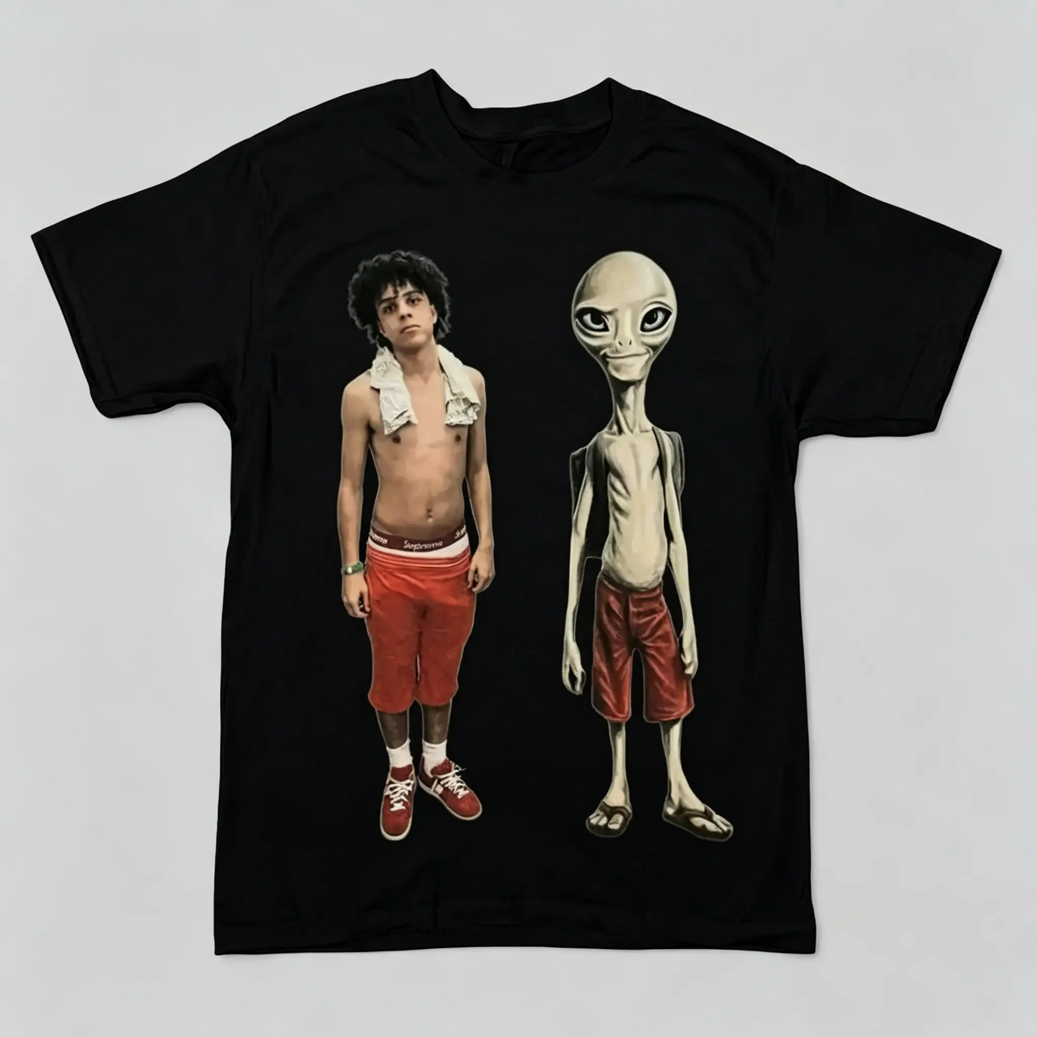 Xav Paul Unisex 100 Cotton Graphic Tee Short Sleeve Crew Neck Casual Daily Wear